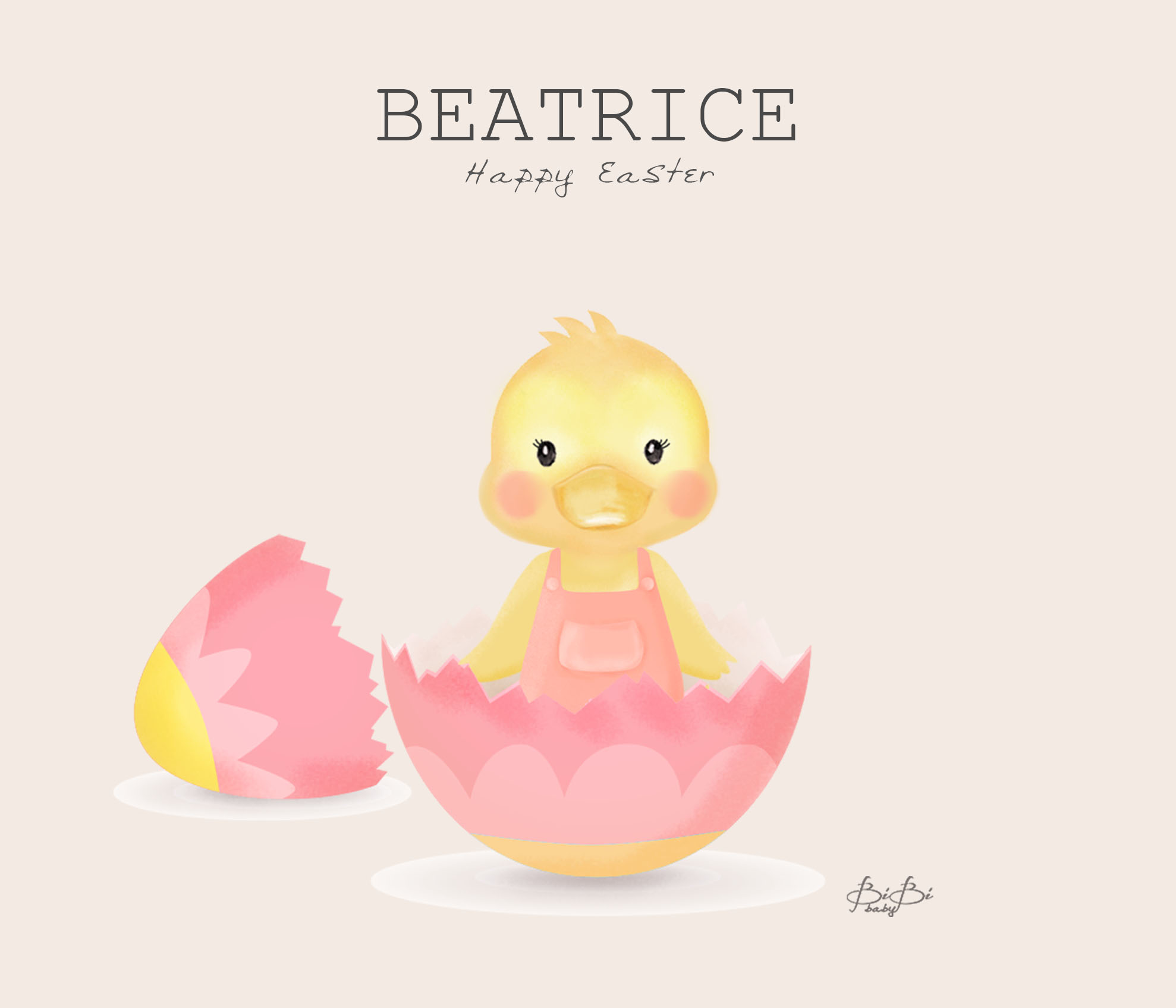 Tovaglietta Bibibaby Pasqua - immagine 5