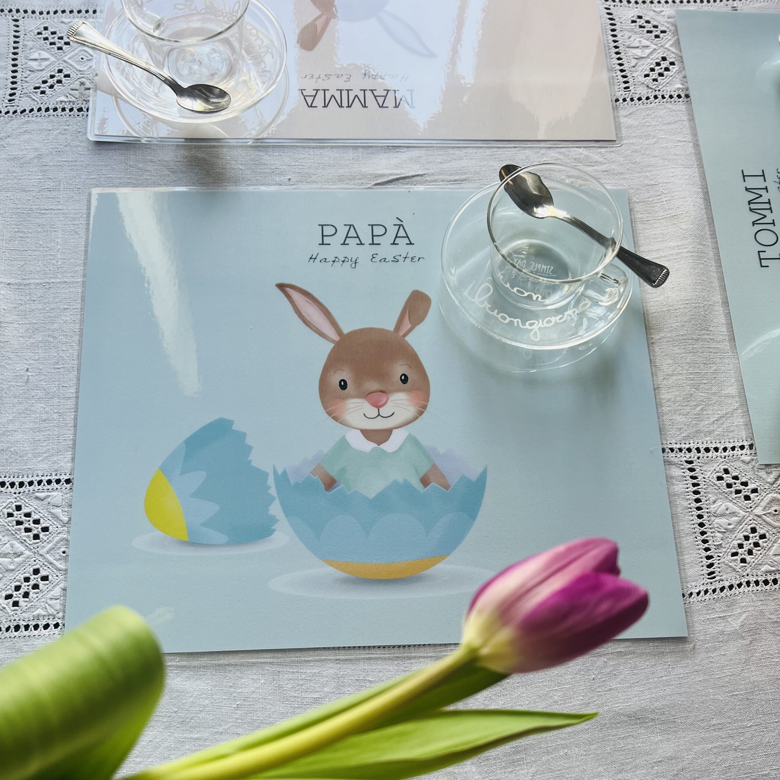 Tovaglietta Bibibaby Pasqua - immagine 3