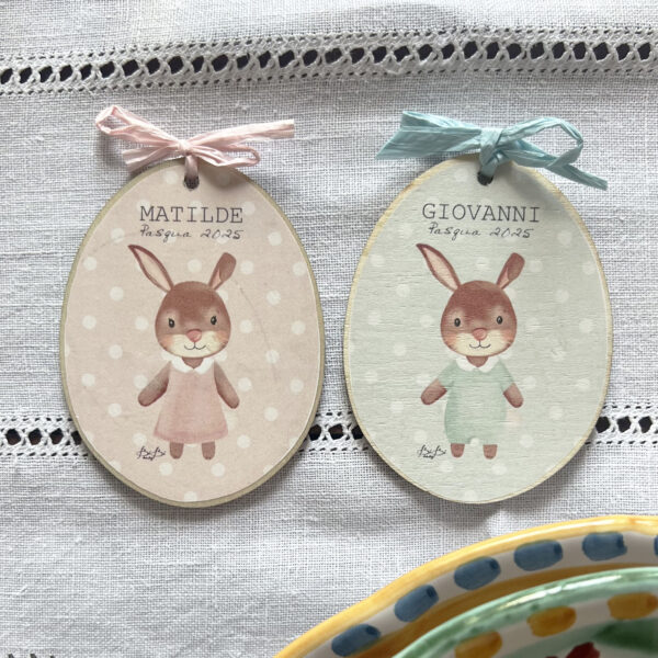 Tag/Segnaposto di Pasqua Bibibaby