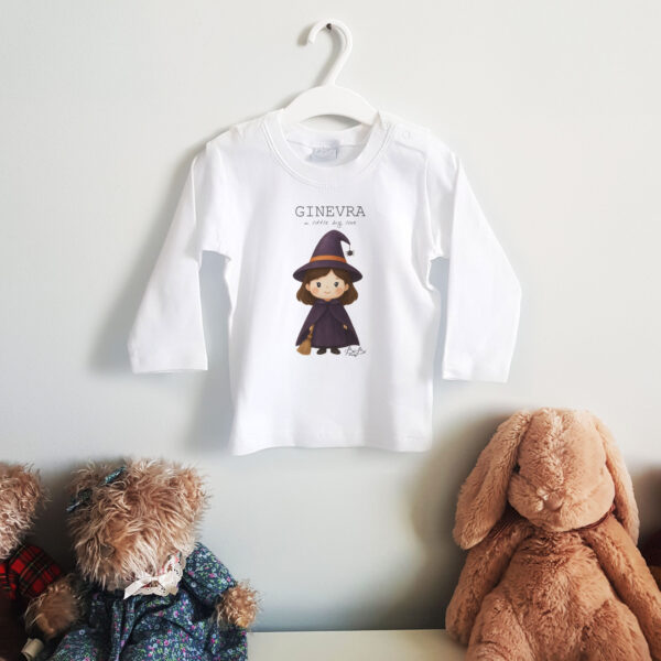 T-shirt Manica lunga Halloween Bibibaby