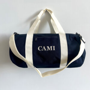 sacca sport personalizzata con il nome nome ricamato sacca mini pigiama party bambino ragazzo sacca con il nome