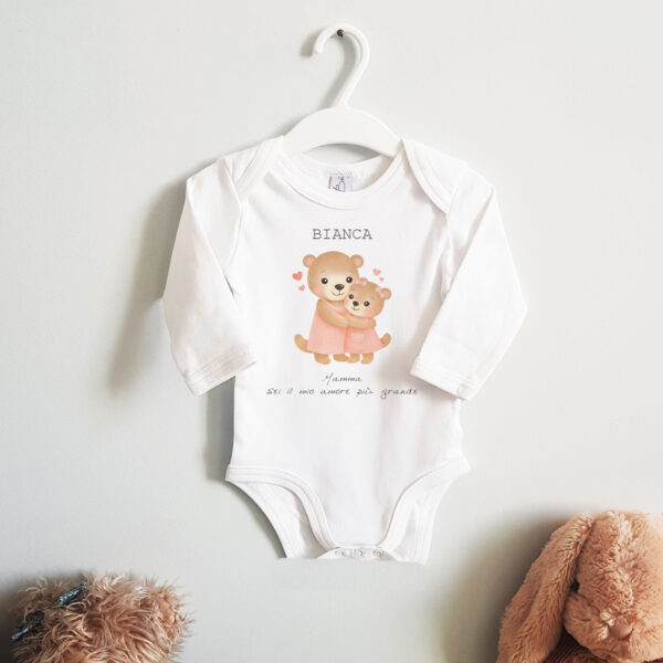 body neonato bambini personalizzato san valentino regalo san valentino