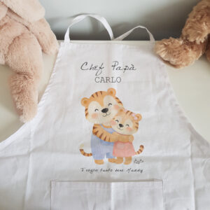 Grembiule Cuoco Festa del Papà Bibibaby
