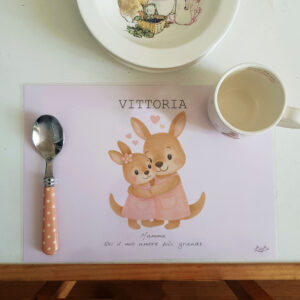 tovaglietta san valentino bambini personalizzato san valentino regalo san valentino bambino bambina