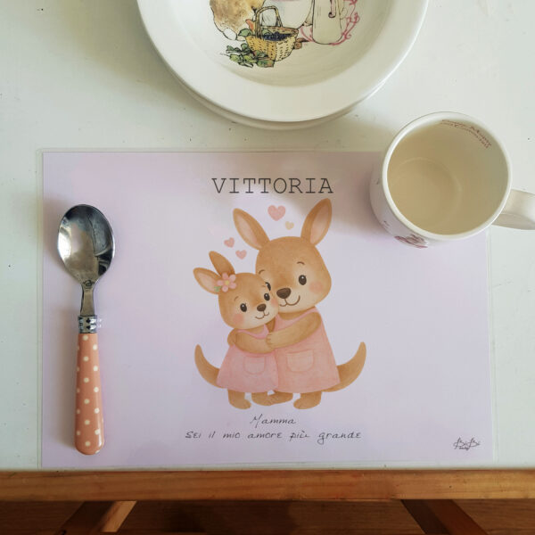 tovaglietta san valentino bambini personalizzato san valentino regalo san valentino bambino bambina