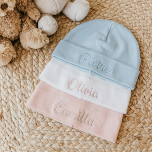 Cappellino Bibibaby Ricamato