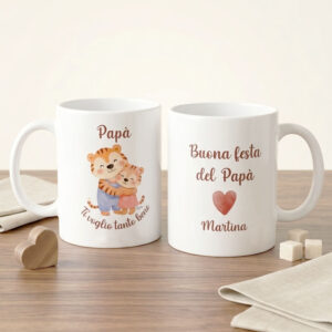 tazza personalizzata festà del papà