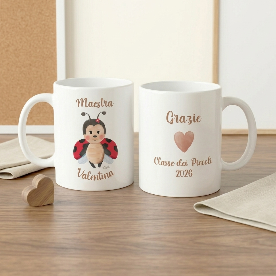 Tazza Bibibaby Maestra Animaletto - immagine 2
